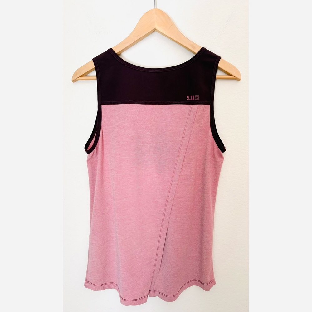 5.11 Tactical Pink and Maroon Tank Top - Picture 10 of 16